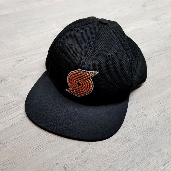 vintage trail blazers hat